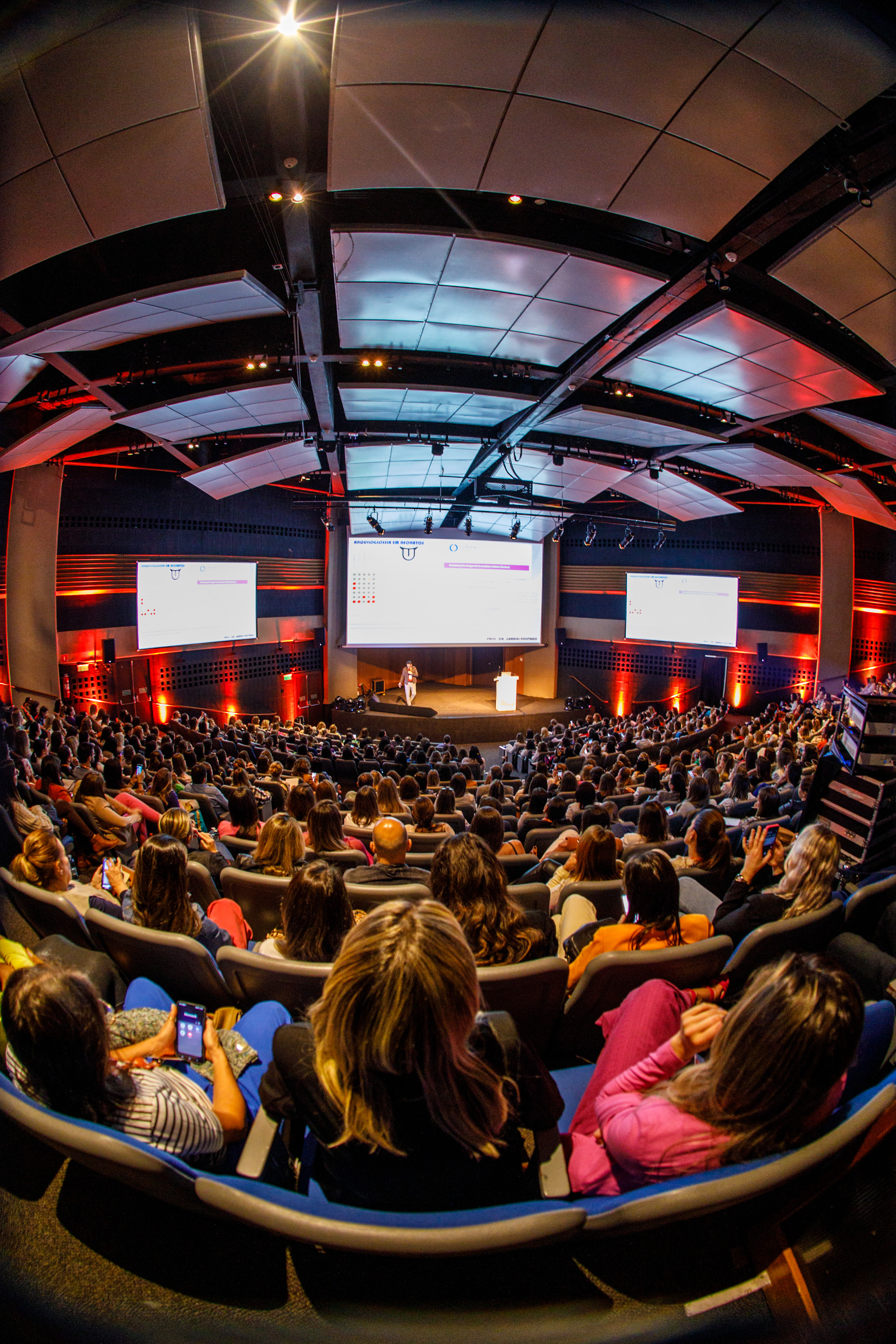 Plateia do auditório